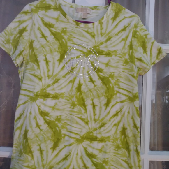 Michael Kors embellished Tye Dye Tee Shirt - Picture 2 of 4